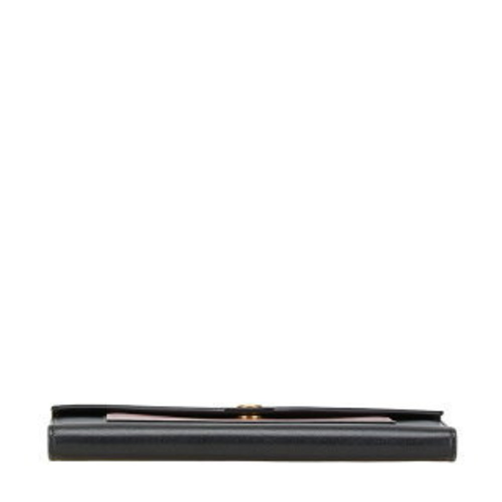 Celine Trifolded Multifunction Long Wallet Black … - image 3